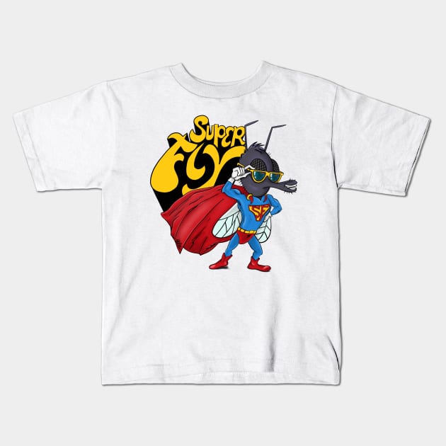 Damn, You Look Superfly! Kids T-Shirt by madebystfn